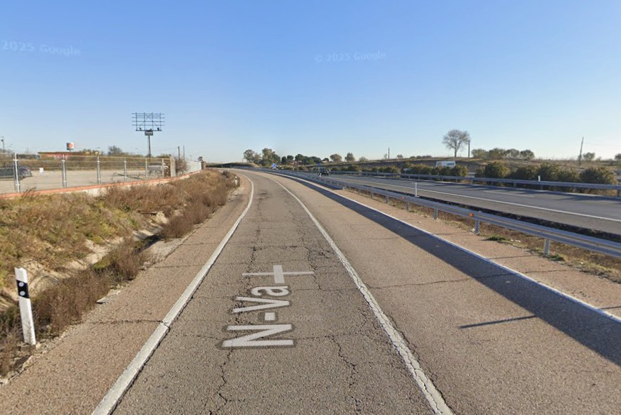 Choque de dos turismos en la A-5 en el término de Casarrubios.