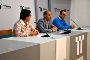 Daniel Arias presentó la tercera jornada de la Liga Incarlopsa de balonmano inclusivo, que se celebra en Toledo.