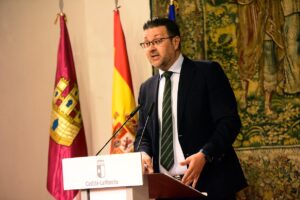 Foto del consejero de Educación, Amador Pastor. Foto: Rebeca Arango.