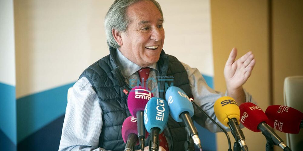 Ángel Nicolás, presidente de Cecam. Foto: Rebeca Arango.