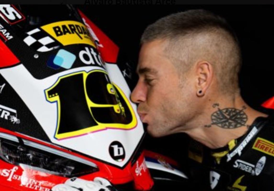 El piloto talaverano Álvaro Bautista. Foto: @19Bautista.