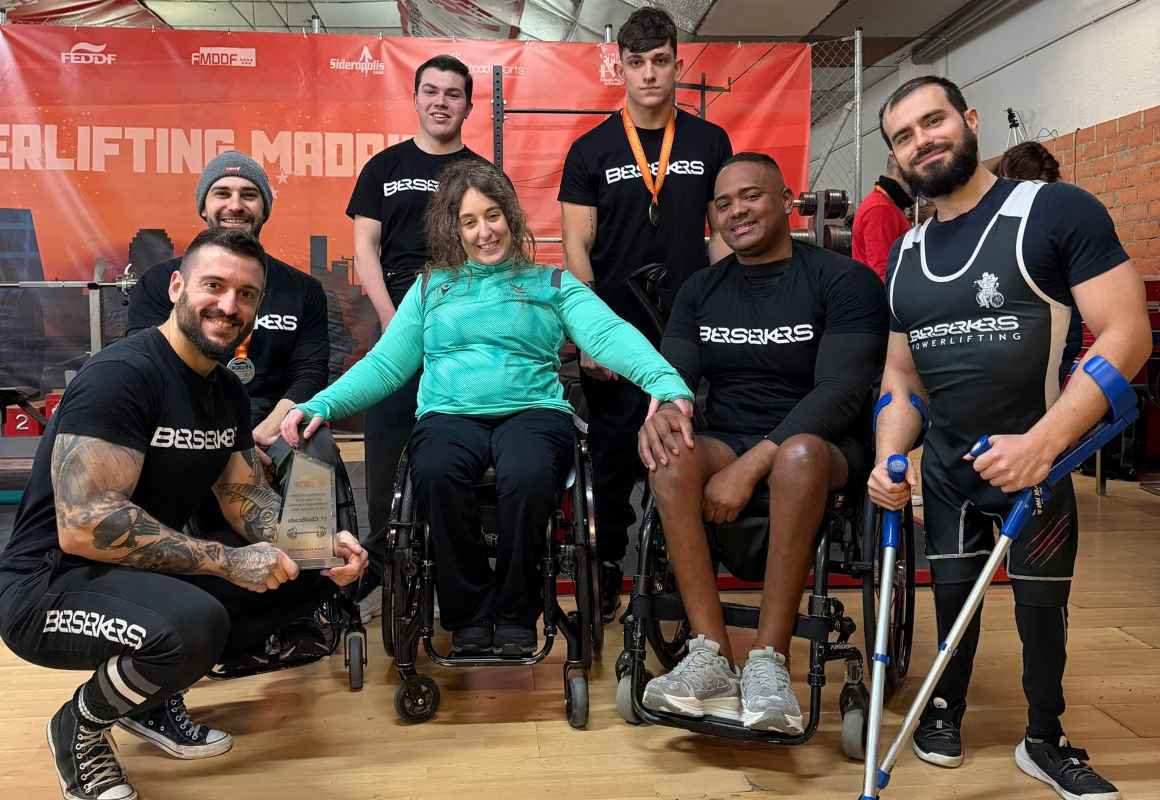 La exitosa representación del Berserkers en el Campeonato de España.