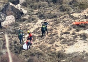 Hallazgo el cadáver de una persona en la hoz de Júcar. Imagen: Enclm.