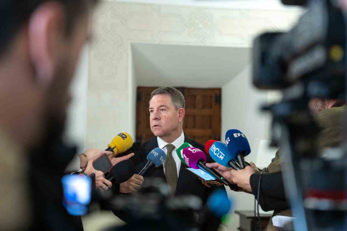 El presidente de Castilla-La Mancha, Emiliano García-Page.