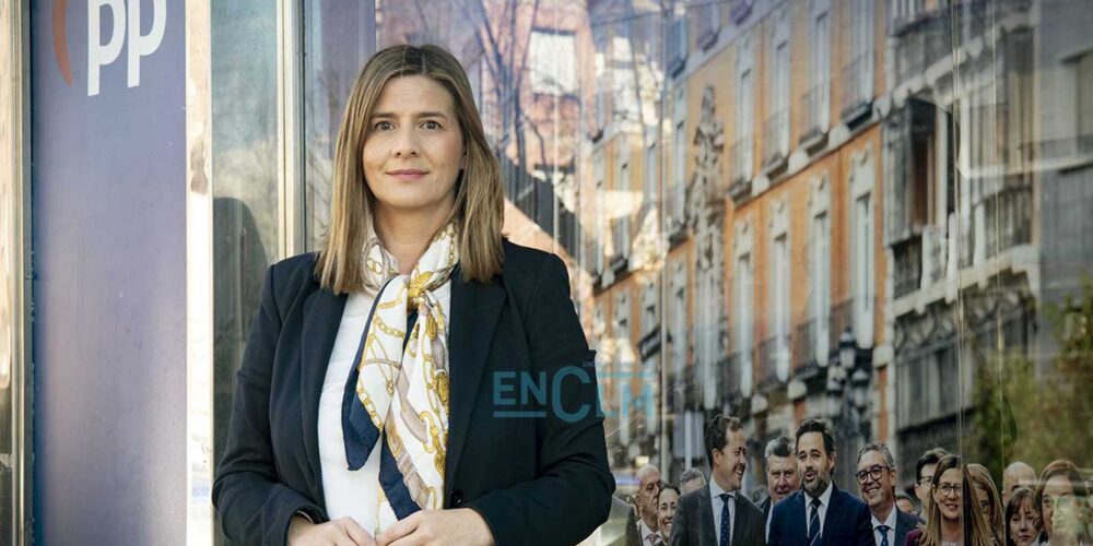 La secretaria general y portavoz parlamentaria del Partido Popular de Castilla-La Mancha, Carolina Agudo. Foto: Rebeca Arango.
