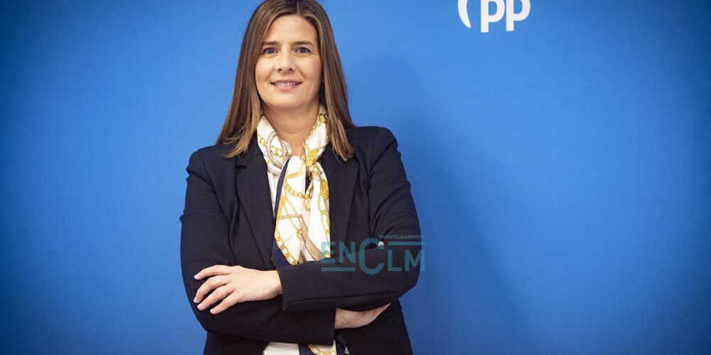 La secretaria general y portavoz parlamentaria del Partido Popular de Castilla-La Mancha, Carolina Agudo. Foto: Rebeca Arango.