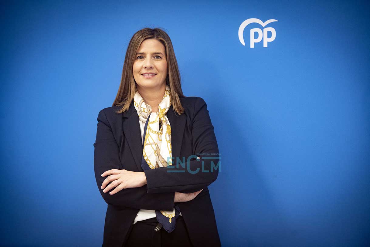 La secretaria general y portavoz parlamentaria del Partido Popular de Castilla-La Mancha, Carolina Agudo. Foto: Rebeca Arango.