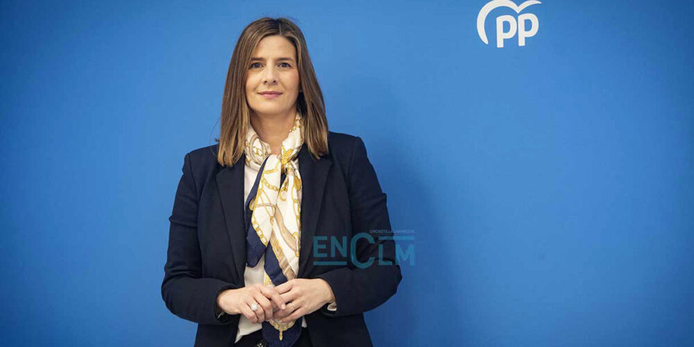 La secretaria general y portavoz parlamentaria del Partido Popular de Castilla-La Mancha, Carolina Agudo. Foto: Rebeca Arango.