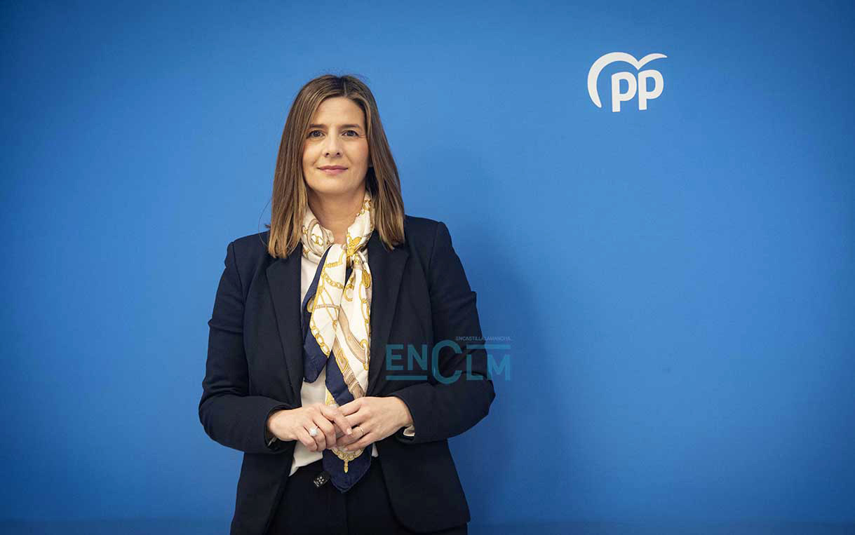 La secretaria general y portavoz parlamentaria del Partido Popular de Castilla-La Mancha, Carolina Agudo. Foto: Rebeca Arango.