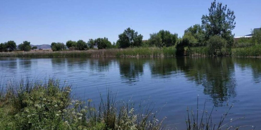 Río Bullaque en Las Casas del Río (Ciudad Real).