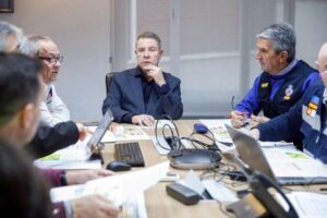 Reunión del Comité Asesor del PRICAM en el Centro de Coordinación Operativa.