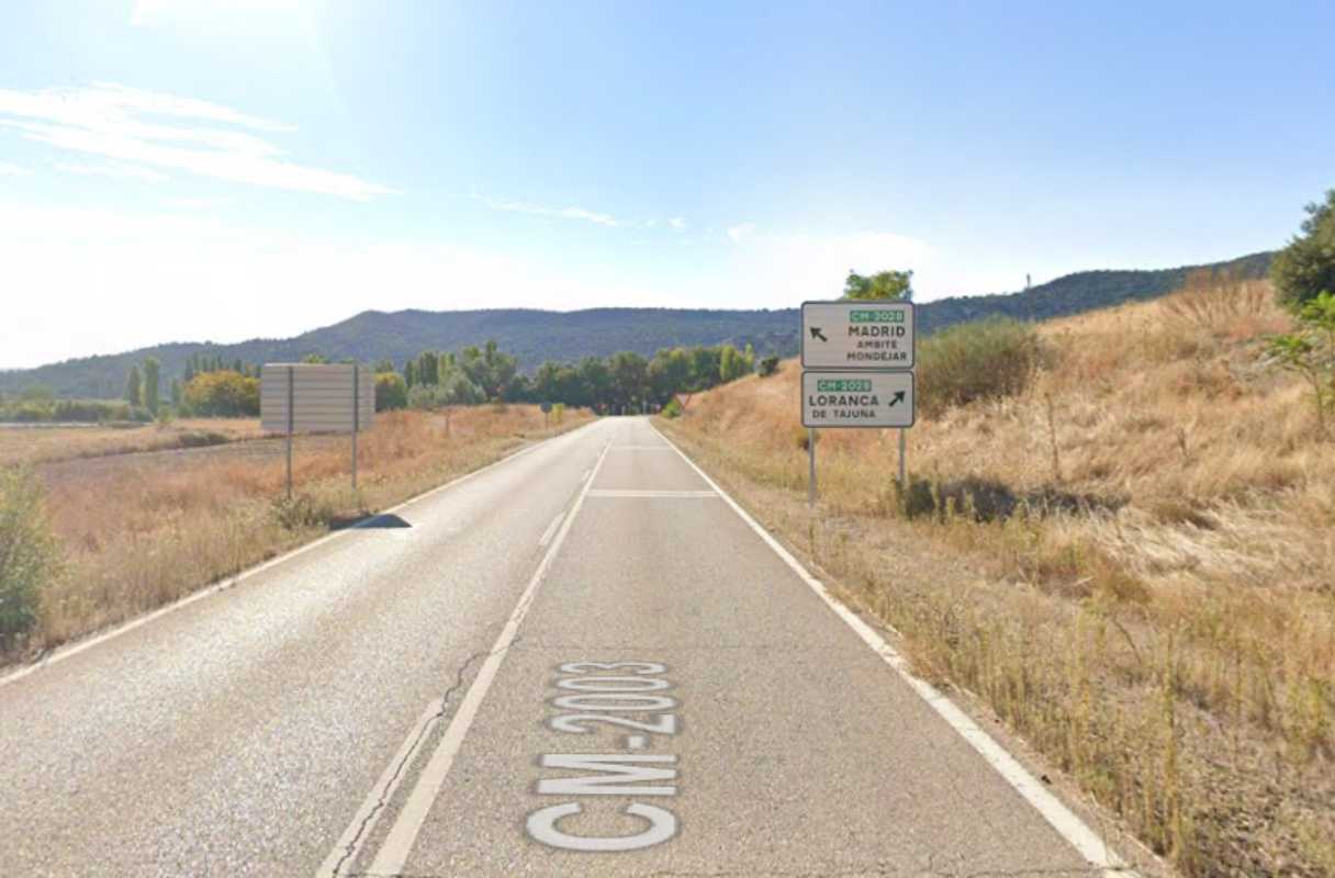 El aviso del accidente de tráfico se ha producido en el kilómetro 3 de la CM-2003.