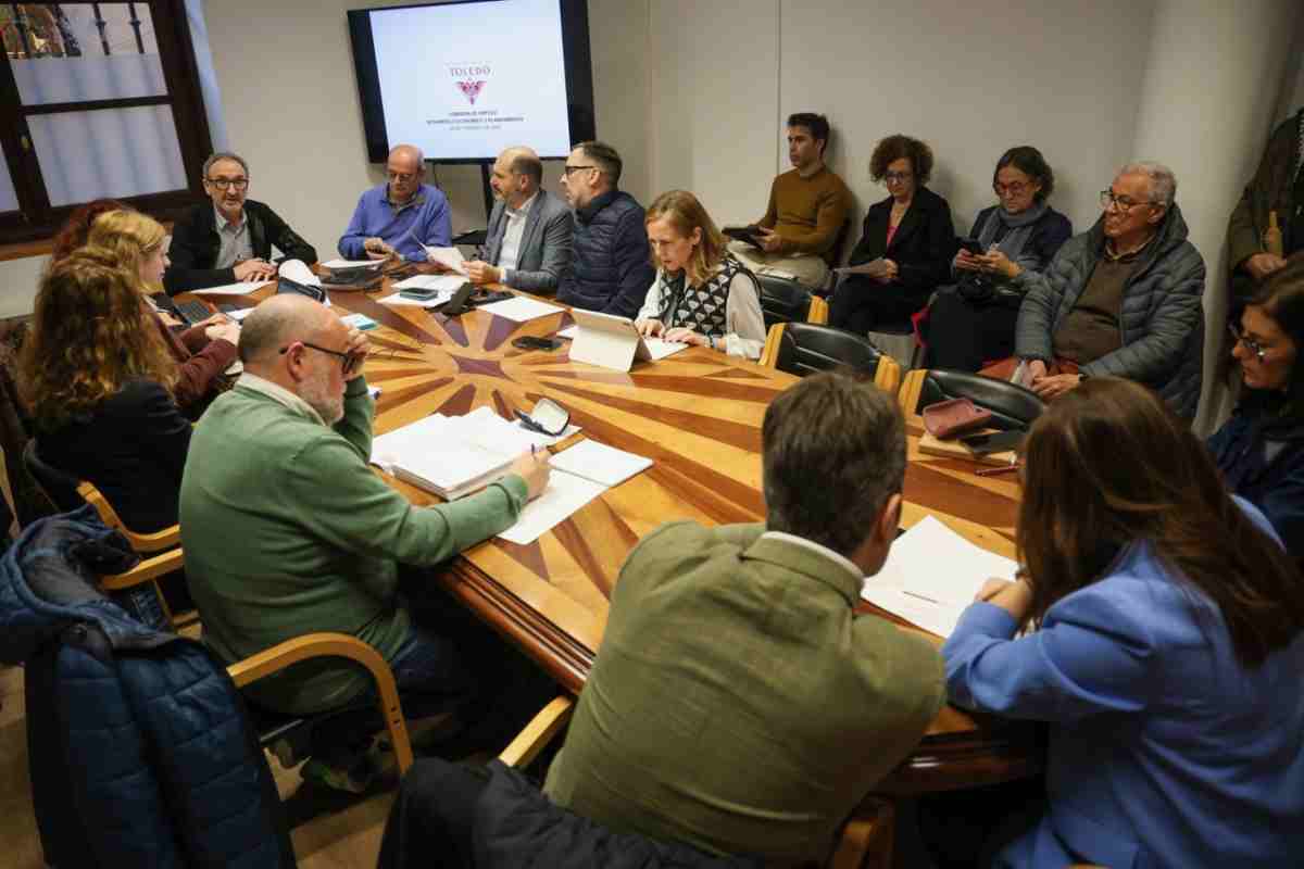 Comisión de Empleo, Desarllo Económico y Planteamiento del Ayuntamiento de Toledo.