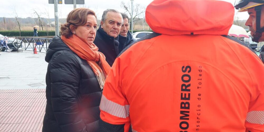 La presidenta de la Diputación de Toledo, Conchi Cedillo, ha ofrecido la ayuda y los recursos de la institución provincial para paliar los efectos de las