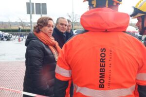 La presidenta de la Diputación de Toledo, Conchi Cedillo, ha ofrecido la ayuda y los recursos de la institución provincial para paliar los efectos de las