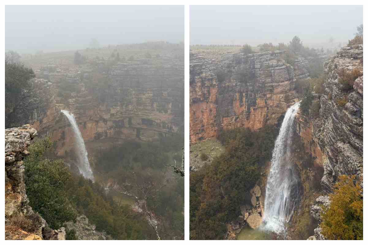 Cascada del Trabaque, en Las Majadas. Foto: Luis Miguel Garrote.