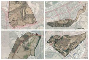 Desarrollos urbanísticos de Pinedo, polígono residencial, La Peraleda y la zona del Observatorio.