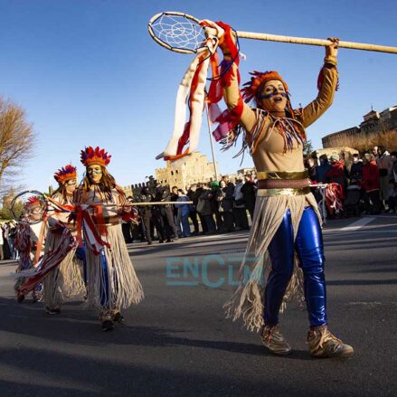 Desfile de Carnaval en Toledo. Foto: Rebeca Arango.