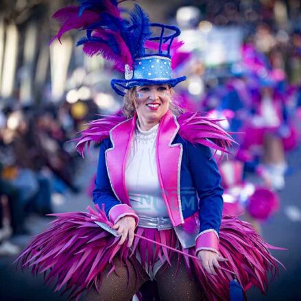 Desfile de Carnaval en Toledo. Foto: Rebeca Arango.