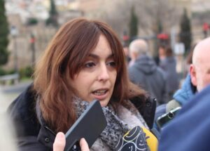 Elisa Fernández, representante de IU en el Consejo Local de la Mujer de Toledo.