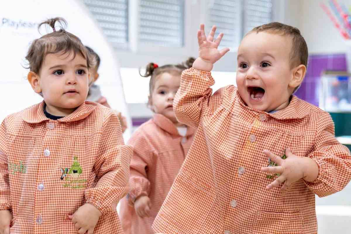 Alumnos de una escuela infantil de la Junta. Foto: EP.