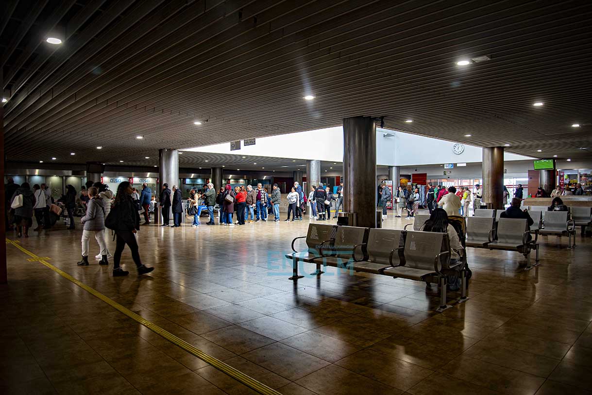 Estación de autobuses de Toledo. Foto: Rebeca Arango.