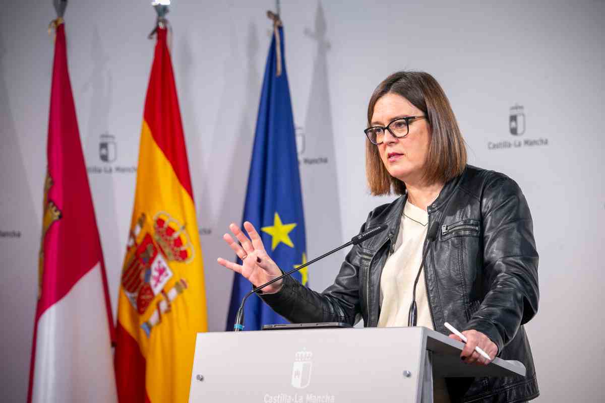 La consejera portavoz del Gobierno de Castilla-La Mancha, Esther Padilla.