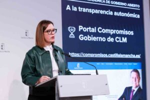 La consejera portavoz del Consejo de Gobierno, Esther Padilla.