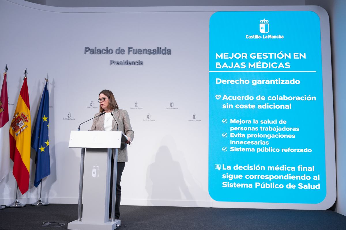 La consejera portavoz, Esther Padilla.