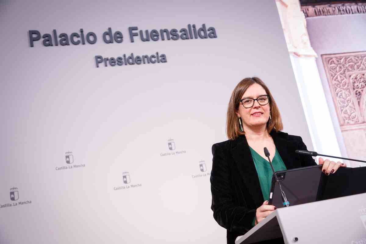 La consejera portavoz del Gobierno de Castilla-La Mancha, Esther Padilla.