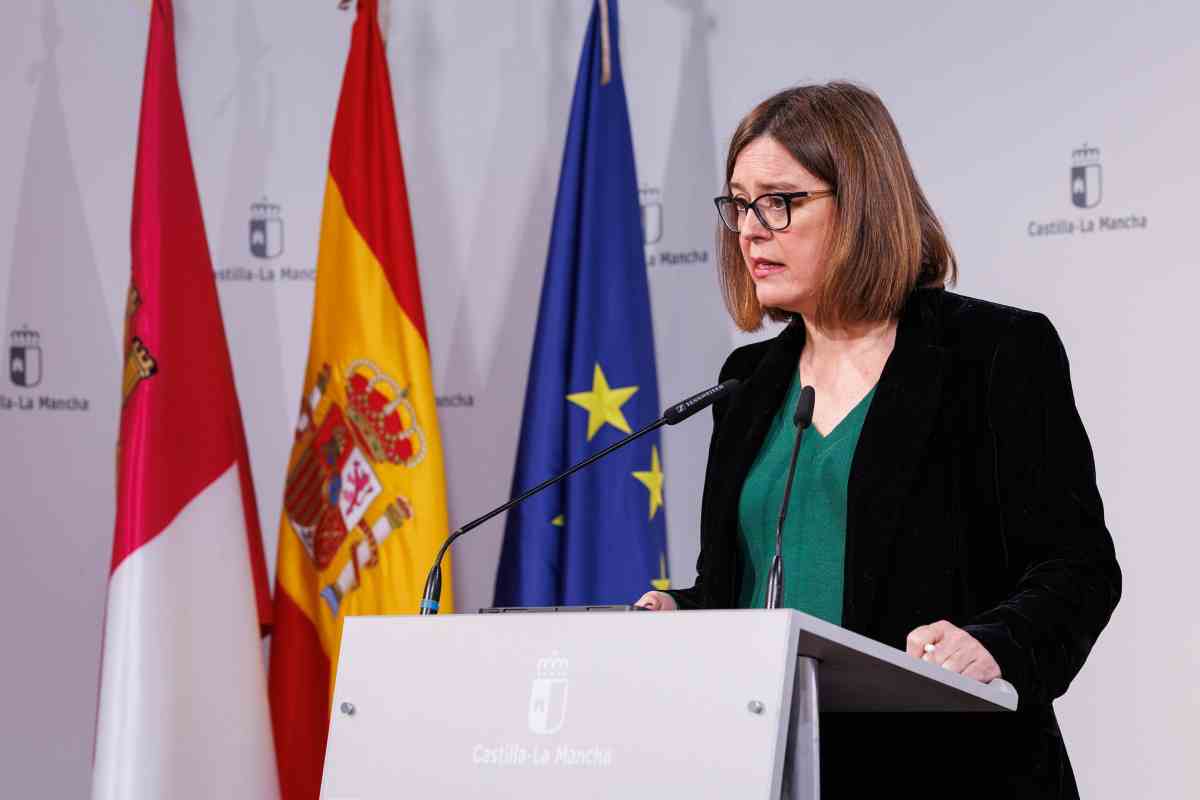 La consejera portavoz del Gobierno de Castilla-La Mancha, Esther Padilla.