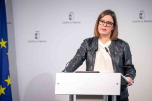 La consejera portavoz del Gobierno de Castilla-La Mancha, Esther Padilla.