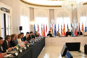 Patricia Franco, en el Pleno del Consejo Interterritorial de Internacionalización.