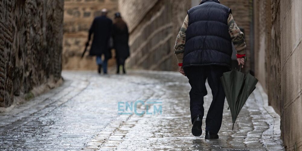 Día de lluvia en Toledo. Foto: Rebeca Arango.