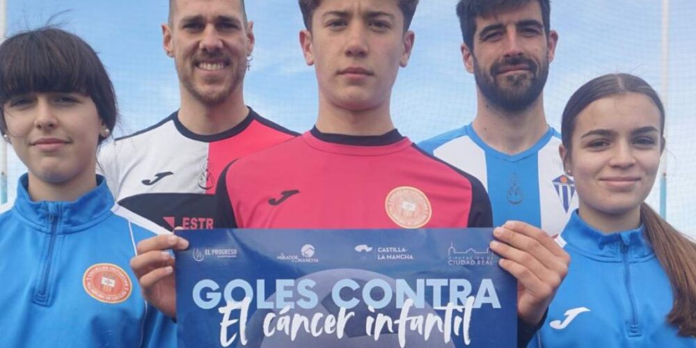 Foto de la iniciativa 'goles contra el cáncer infantil'.