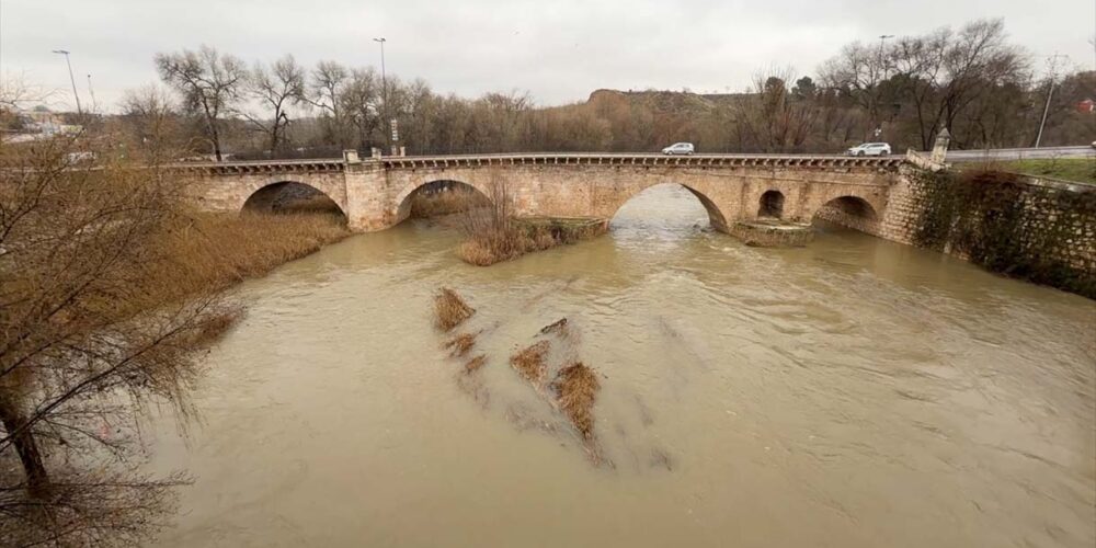 Crecida del río Henares.