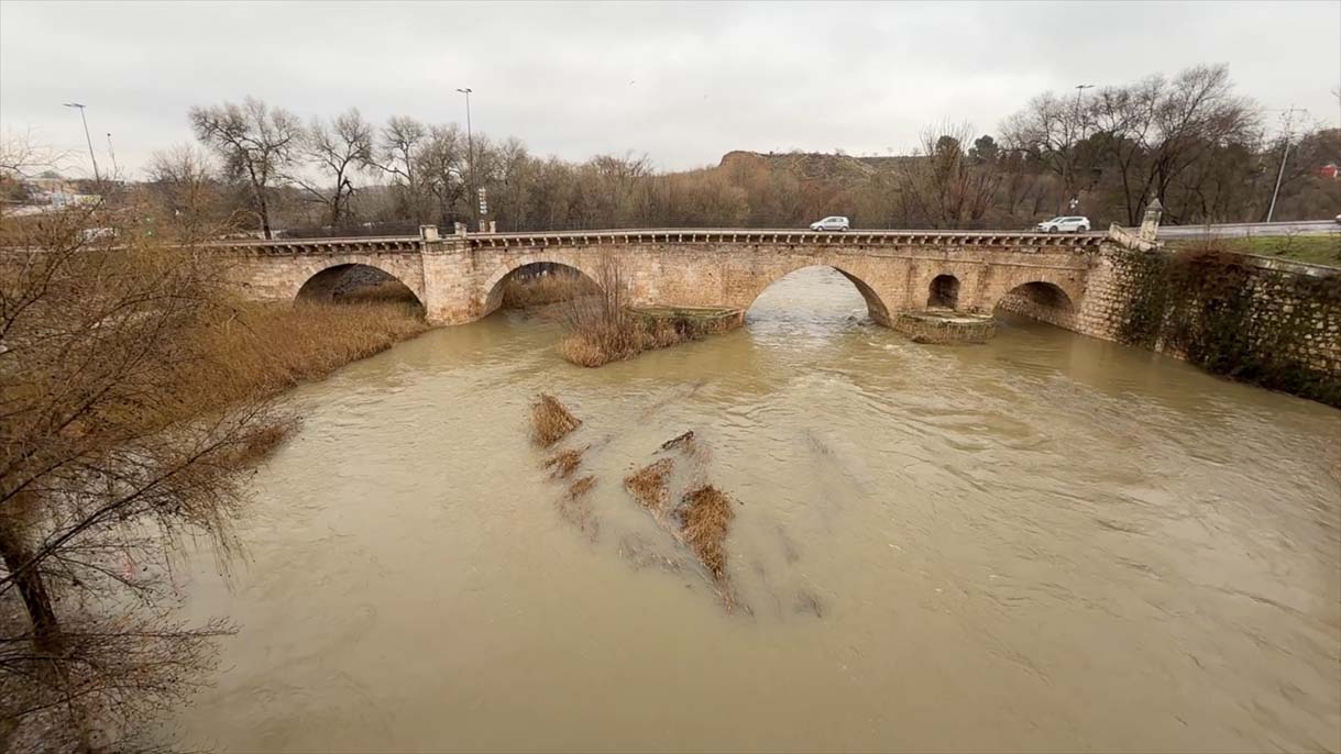 Crecida del río Henares.