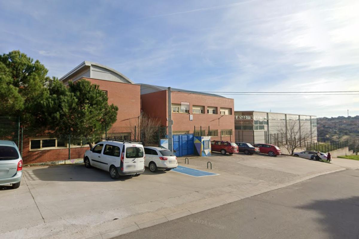 Instituto Antonio Jiménez Landi, en Méntrida (Toledo). Foto: Google Maps
