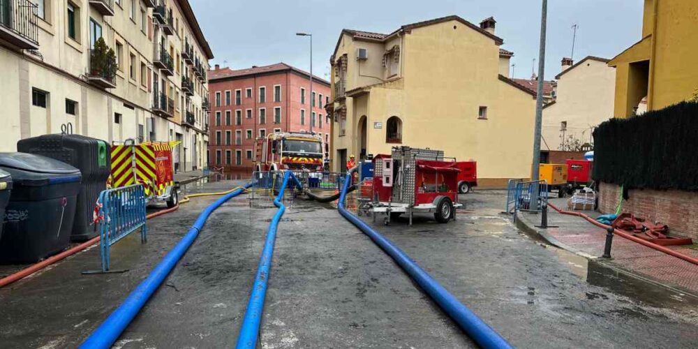 Inundaciones en Talavera. Foto: Ayuntamiento de Talavera