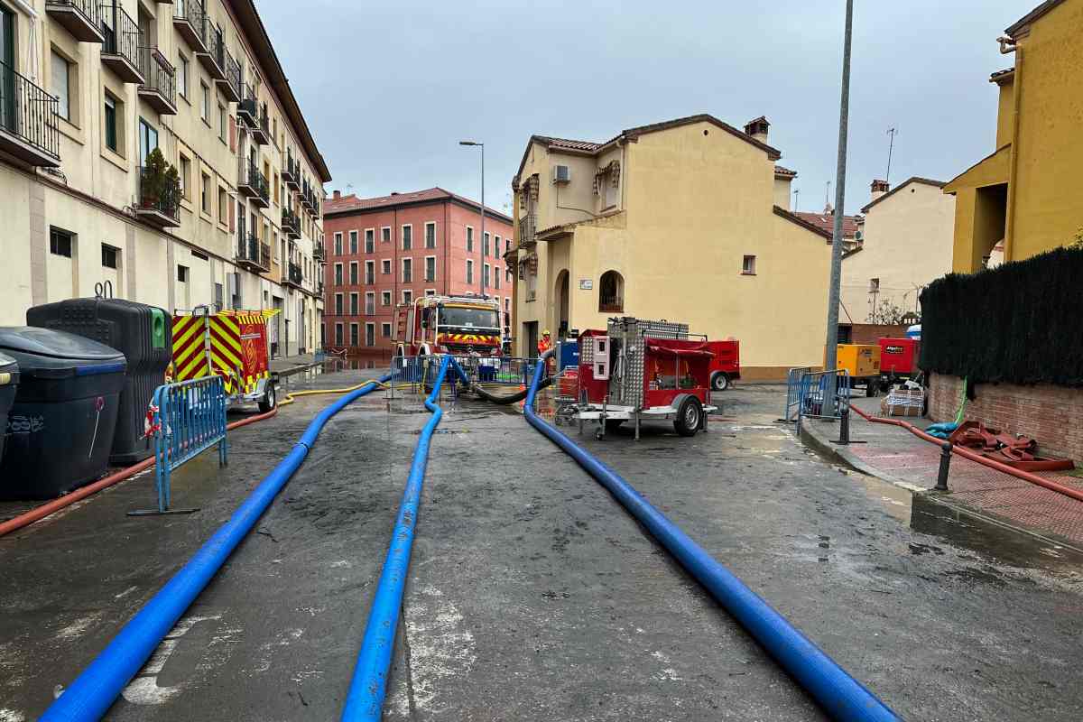 Inundaciones en Talavera. Foto: Ayuntamiento de Talavera