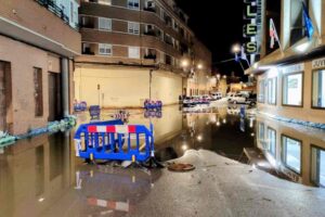 Inundaciones en Talavera. Foto: PSOE Talavera