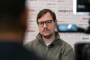 Pedro Mellado, líder de IU en Castilla-La Mancha (foto de archivo).