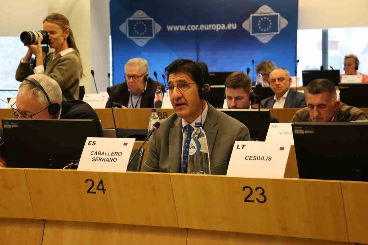 El vicepresidente segundo de la Junta, José Manuel Caballero.