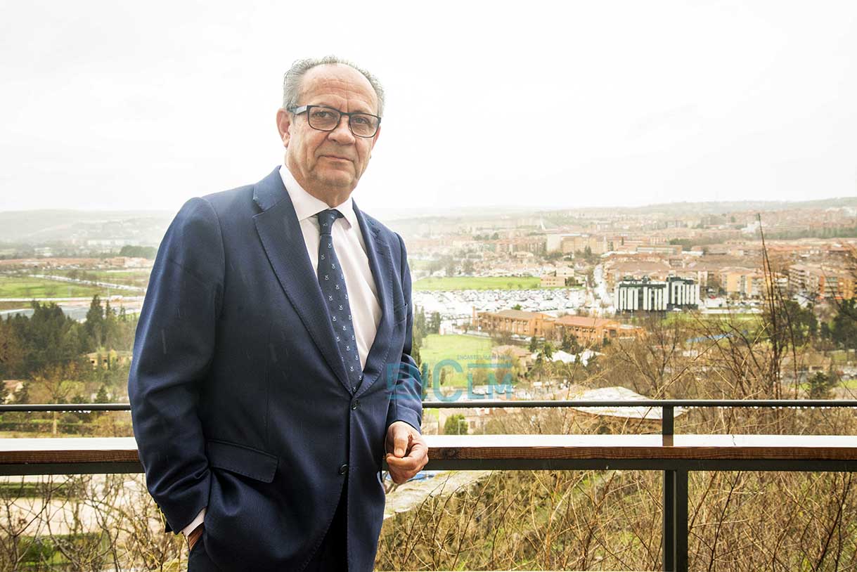Juan Alfonso Ruiz Molina, consejero de Hacienda y Administraciones Públicas del Gobierno de Castilla-La Mancha. Foto: Rebeca Arango.