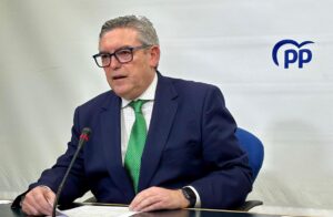 El vicepresidente de las Cortes de Castilla-La Mancha y vicesecretario de Institucional del PP-CLM, Santiago Lucas-Torres.