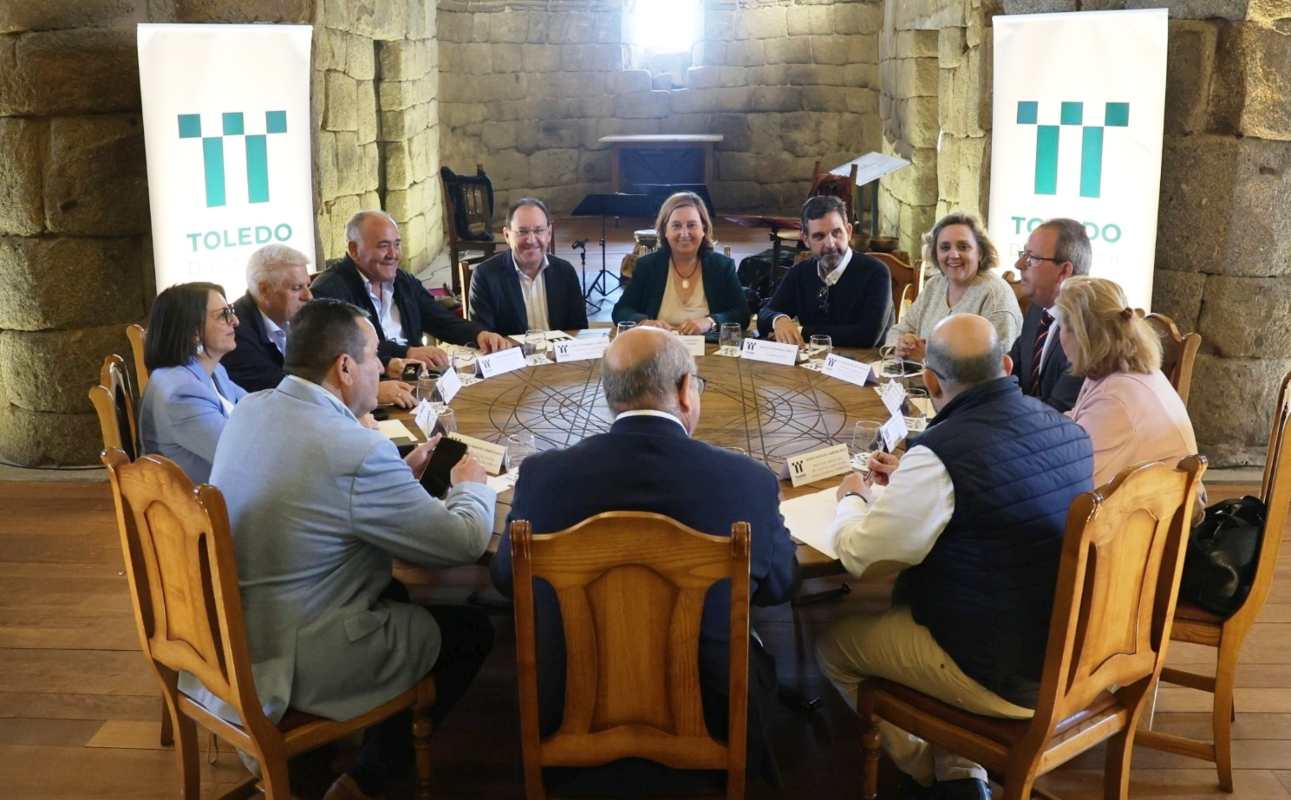 Reunión del Gobierno provincial en Melque (archivo).