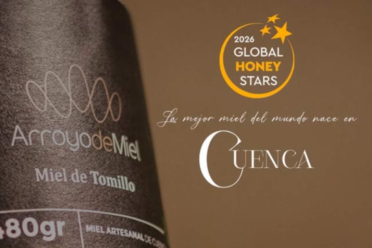 Miel de tomillo. Foto: Arroyo de Miel, en Cuenca