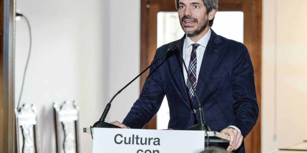 Ministro de Cultura, Ernest Urtasun Foto: Rafael Martin/ EP