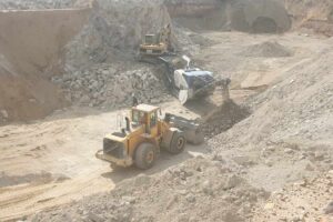 Movimiento de tierras Foto: Reciclajes Gadarai