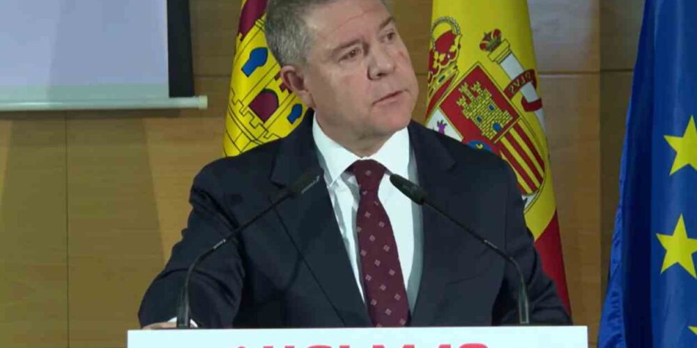 El presidente de Castilla-La Mancha, Emiliano García-Page.